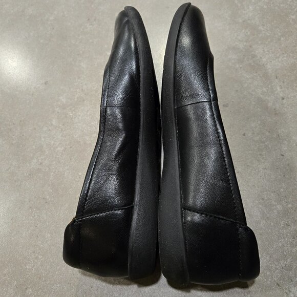 NATURALIZER  Dream Pairs Women's Leather Upper Ballet Flats - Black - Size 7.5M - Picture 7 of 15